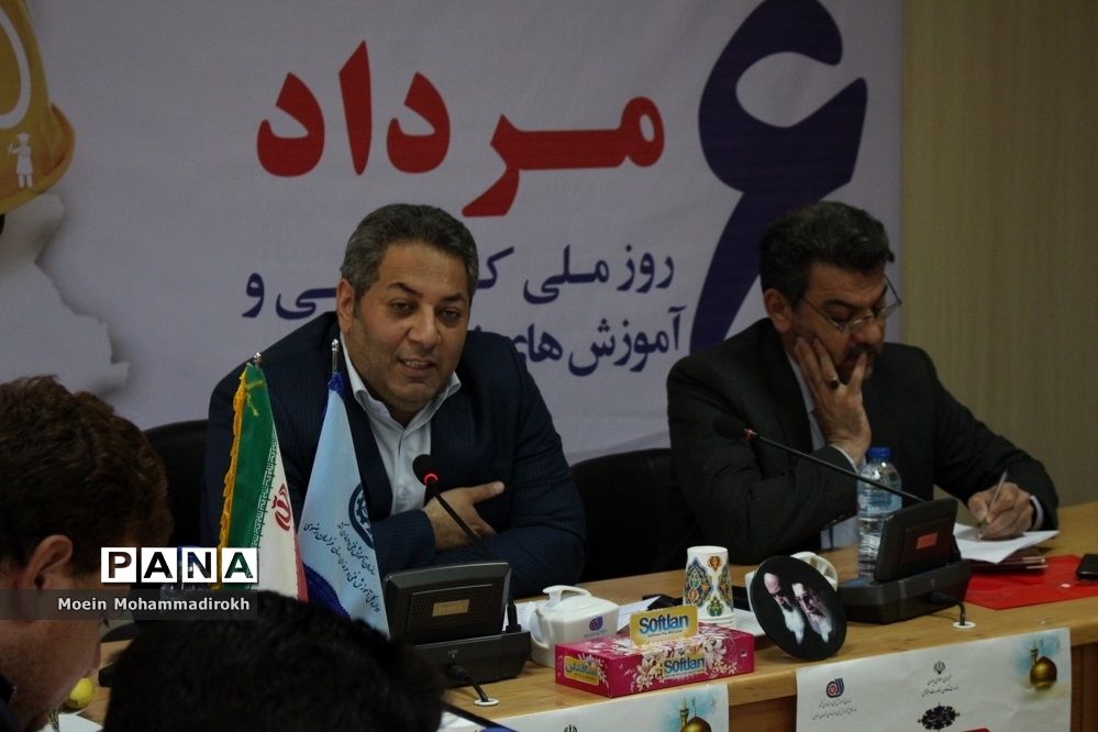 نشست خبری مدیرکل آموزش فنی حرفه‌ای خراسان رضوی