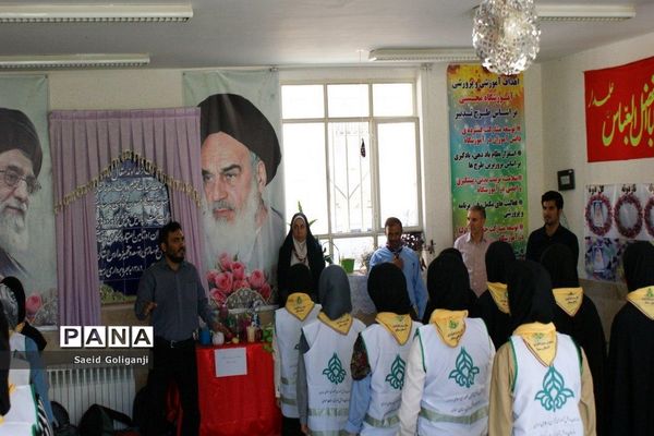 اردوی دانش‌آموزان پیشتاز شهرستان مهدیشهر