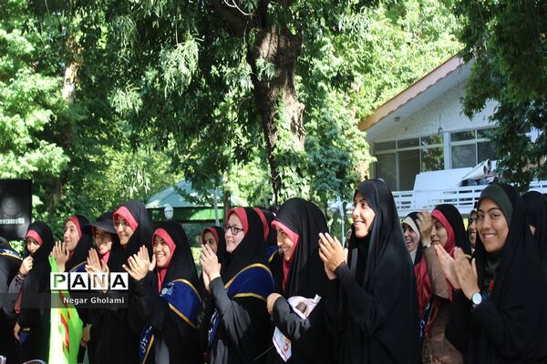 آیین اختتامیه اردوی طرح ولایت بسیج دانش‌آموزی