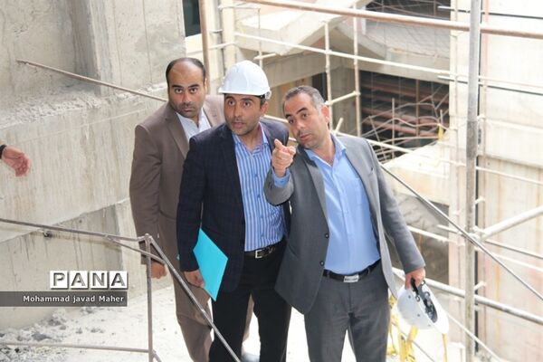 بازدید اعضای شورای اسلامی شهر قدس از پروژه  بیمارستان 160 تختخوابی