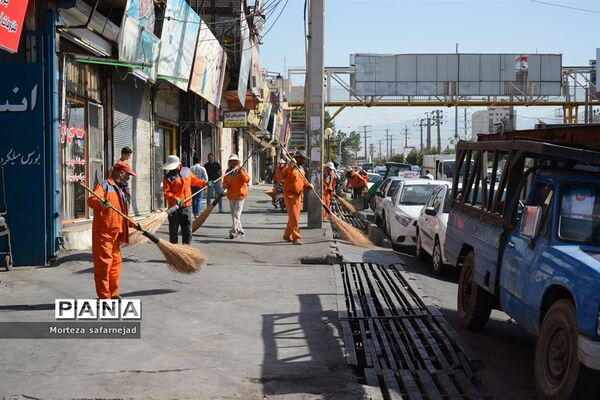 اجرای طرح جهادی تنظیف شهری در ملارد