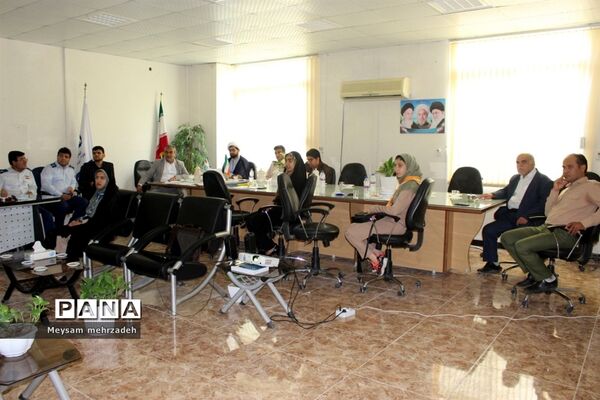 جلسه شورای برنامه‌ریزی سازمان دانش‌آموزی استان بوشهر