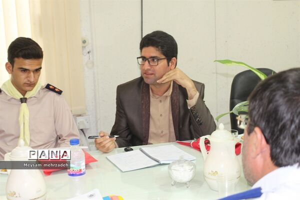 جلسه شورای برنامه‌ریزی سازمان دانش‌آموزی استان بوشهر
