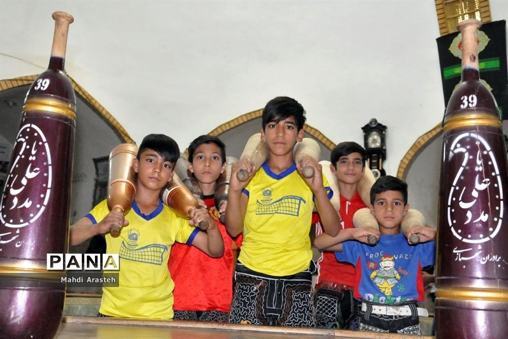 دیدار گود نونهال ورزش زورخانه‌ای استان خراسان جنوبی با رئیس هیات کشتی پهلوانی و زورخانه‌ای استان خراسان جنوبی