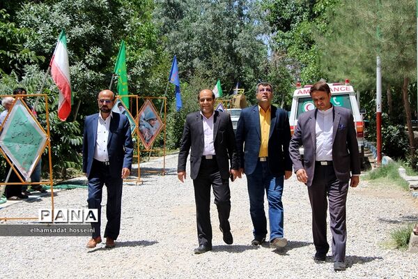 بازدید مدیرکل آموزش و پرورش استان یزد از اردوی استانی پیشتازان