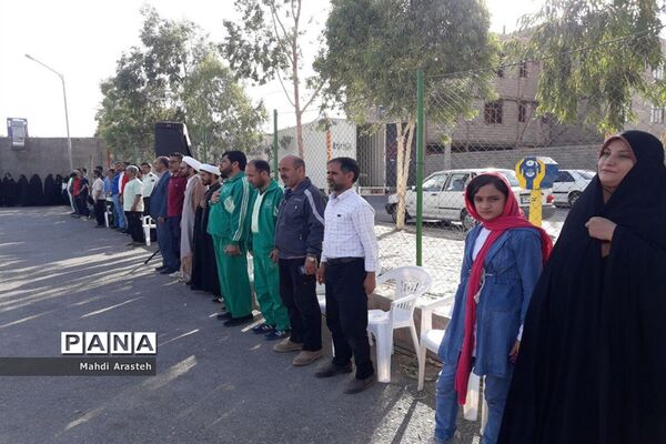 طرح تابستانه با ورزش در شهرستان خوسف خراسان جنوبی