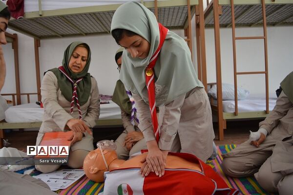پیش اردوی ملی دختران پیشتاز شهرستان‌های استان تهران در شهریار