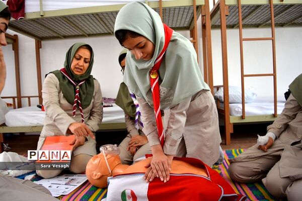پیش اردوی ملی دختران پیشتاز شهرستان‌های استان تهران در شهریار