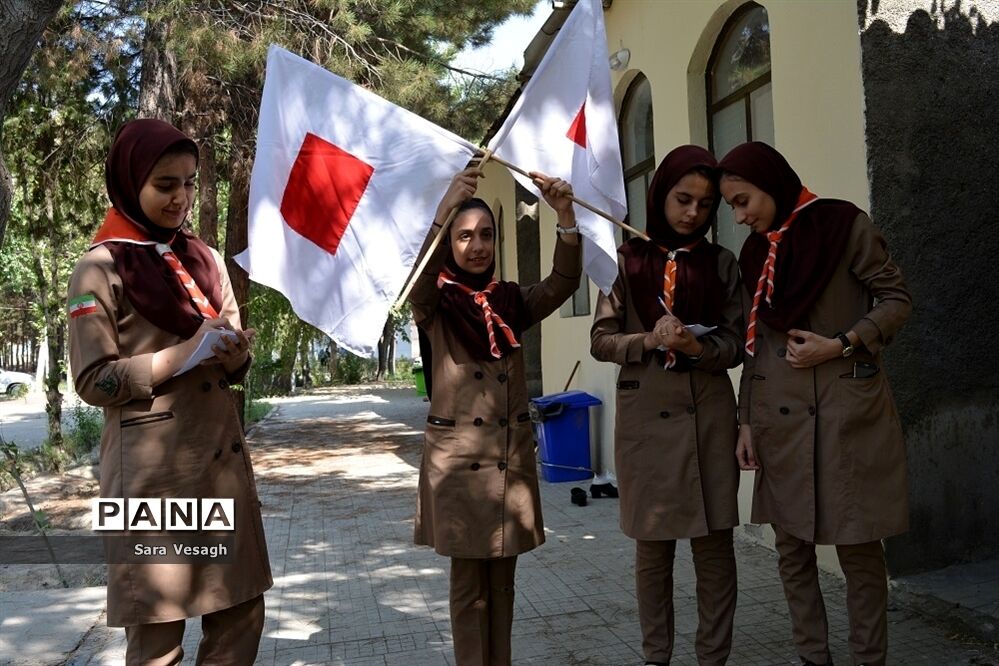 پیش اردوی ملی دختران پیشتاز شهرستان‌های استان تهران در شهریار