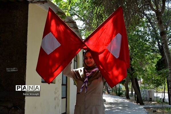 پیش اردوی ملی دختران پیشتاز شهرستان‌های استان تهران در شهریار
