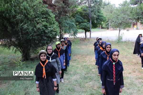 پیش اردوی ملی دانش‌آموزان دختر تشکل پیشتازان البرز