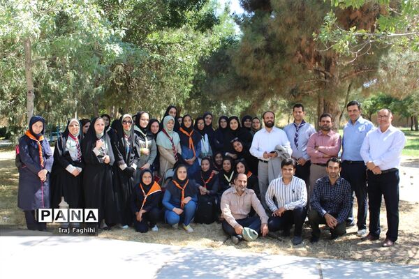 پیش اردوی ملی دانش‌آموزان دختر تشکل پیشتازان البرز