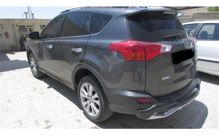 توقیف "تویوتا رافور" 9 میلیاردی در ایلام