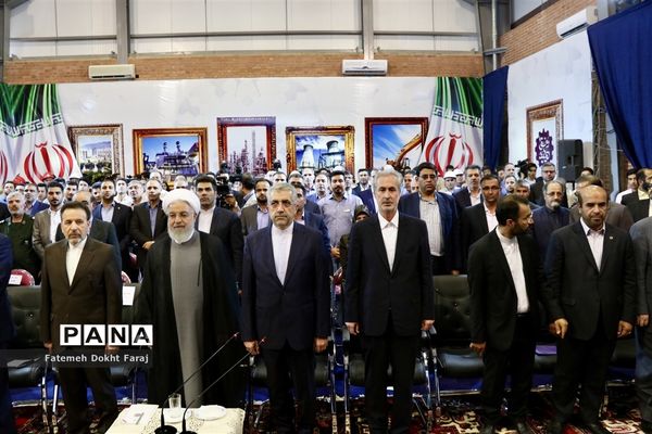 افتتاح بخش گاز نیروگاه سیکل ترکیبی هریس