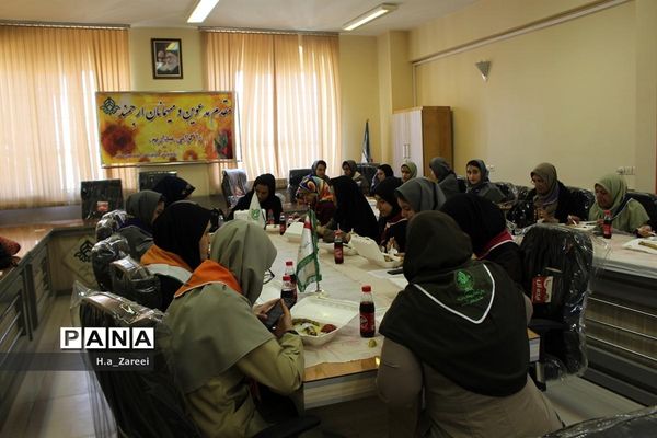 اردوی یک روزه پیشتازان دختر منتخب برای حضور در اردوی ملی