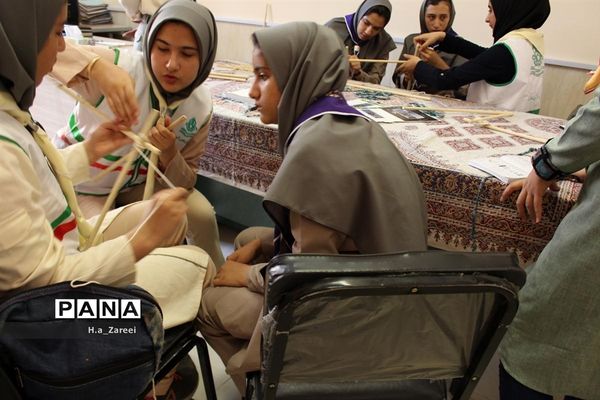 اردوی یک روزه پیشتازان دختر منتخب برای حضور در اردوی ملی