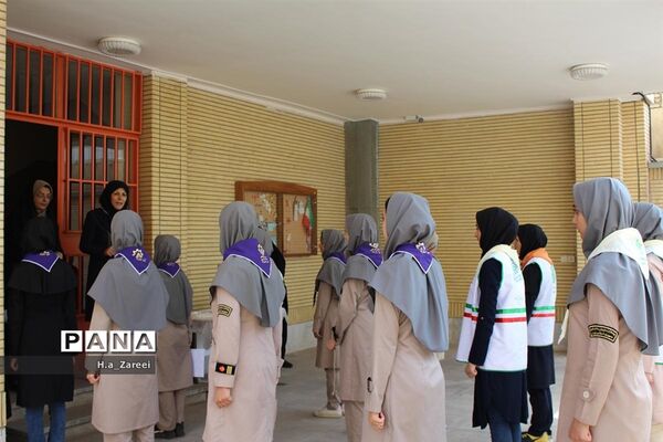 اردوی یک روزه پیشتازان دختر منتخب برای حضور در اردوی ملی