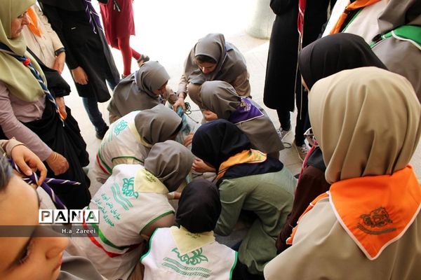 اردوی یک روزه پیشتازان دختر منتخب برای حضور در اردوی ملی