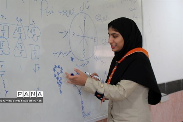 اردوی  استانی  دانش آموزان پیشتاز دختر استان بوشهر -۱