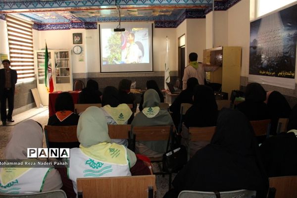 اردوی  استانی  دانش آموزان پیشتاز دختر استان بوشهر -۱