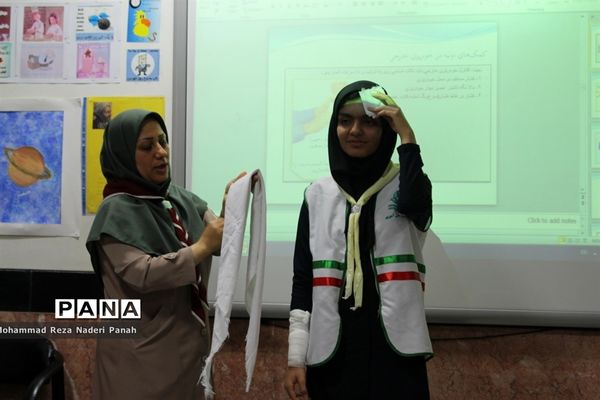 اردوی  استانی  دانش آموزان پیشتاز دختر استان بوشهر -۱