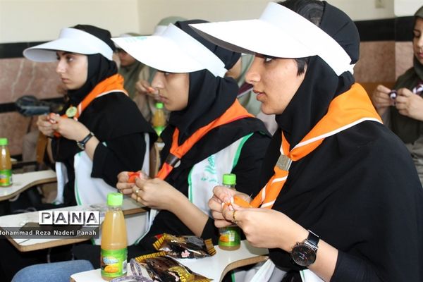 اردوی  استانی  دانش آموزان پیشتاز دختر استان بوشهر -۱