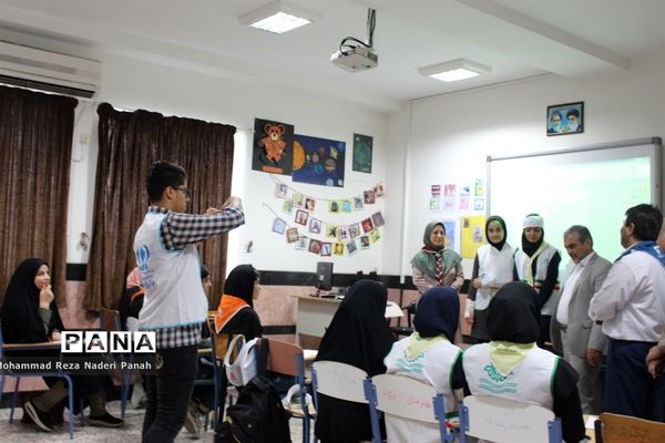 اردوی استانی دانش آموزان پیشتاز دختر استان بوشهر-۲