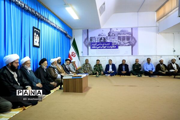 دیدار اعضای شورای هماهنگی تبلیغات اسلامی خراسان جنوبی با حجت الاسلام و المسلمین عبادی
