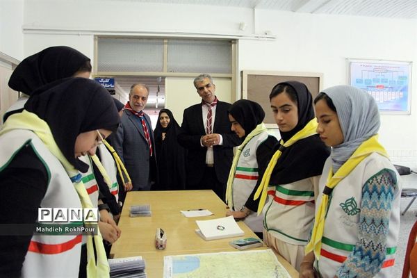 بازدید مدیرکل آموزش و پرورش خراسان جنوبی از پیش اردوی ملی  دختران پیشتاز