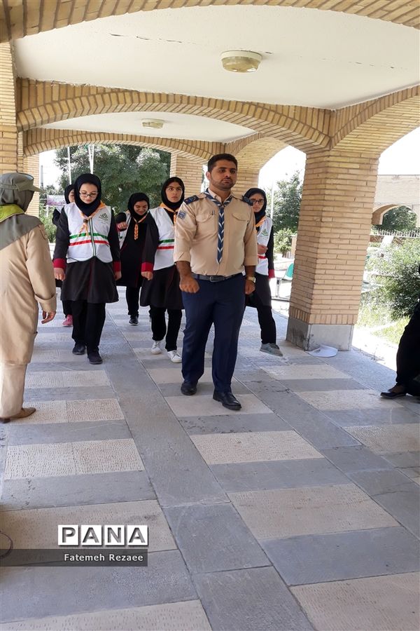 تمرین آمادگی پیشتازان دختر زنجان برای شرکت در اردوی ملی