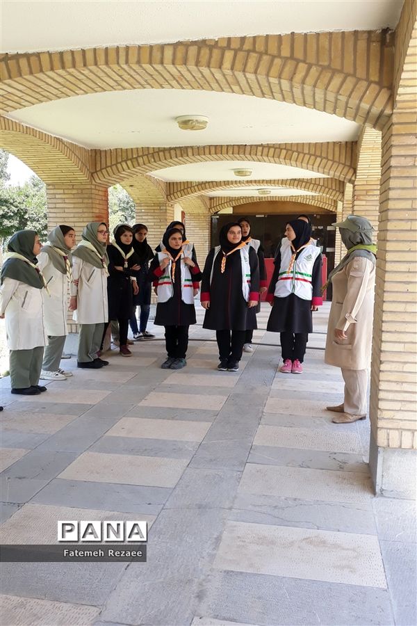 تمرین آمادگی پیشتازان دختر زنجان برای شرکت در اردوی ملی