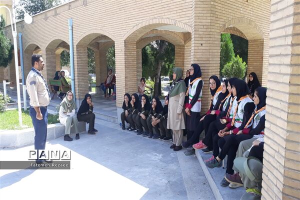 تمرین آمادگی پیشتازان دختر زنجان برای شرکت در اردوی ملی