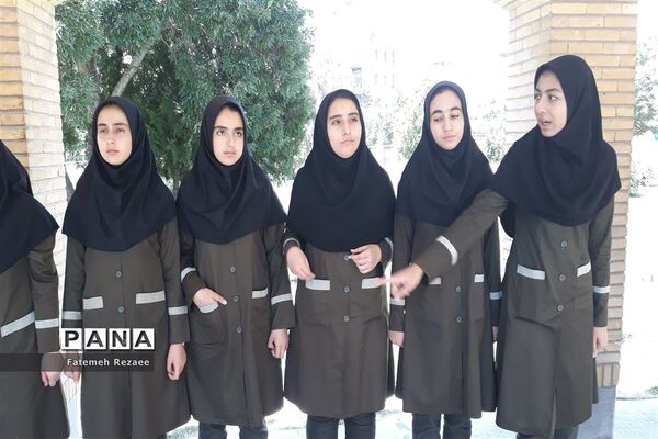 تمرین آمادگی پیشتازان دختر زنجان برای شرکت در اردوی ملی