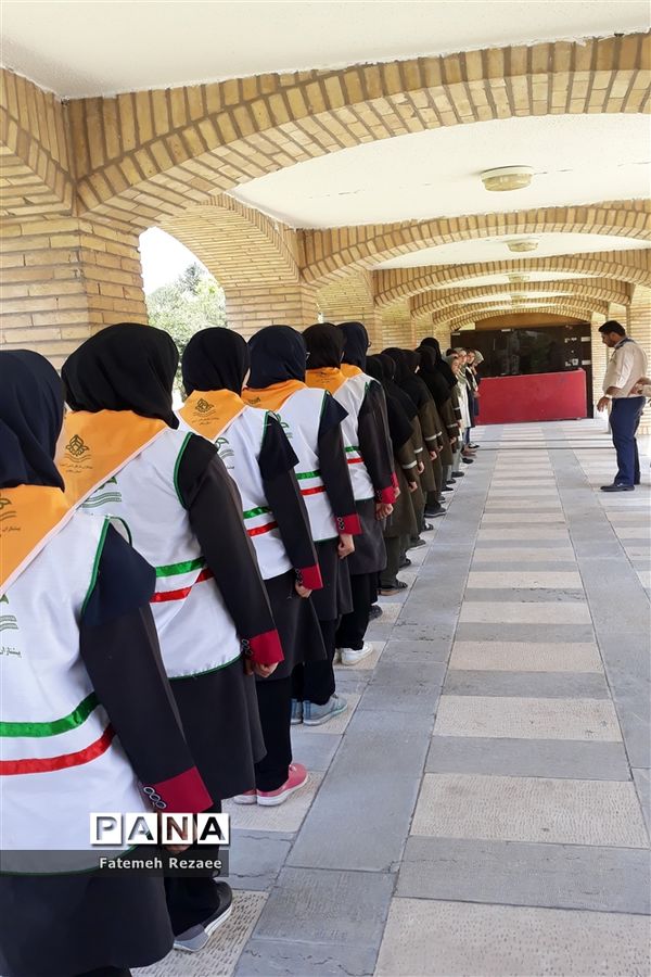 تمرین آمادگی پیشتازان دختر زنجان برای شرکت در اردوی ملی