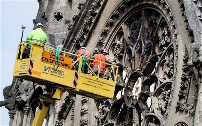 ظاهر کلیسای نوتردام تغییر نخواهد کرد +تصویر