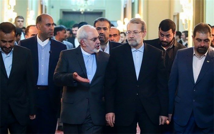 لاریجانی خطاب به ظریف: شما نماد ورزیدگی و سختکوشی دیپلماسی ایران هستید