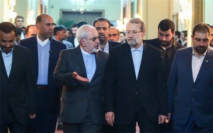 لاریجانی خطاب به ظریف: شما نماد ورزیدگی و سختکوشی دیپلماسی ایران هستید