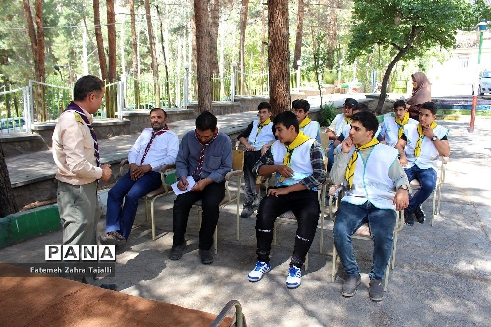 اردوی دانش‌آموزان پسر پیشتاز شهرستان شاهرود-1