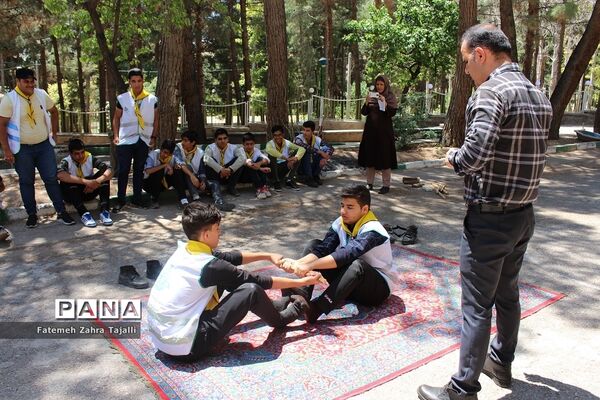 اردوی دانش‌آموزان پسر پیشتاز شهرستان شاهرود-1