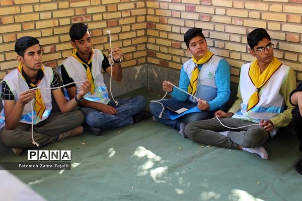 اردوی دانش‌آموزان پسر پیشتاز شهرستان شاهرود-1