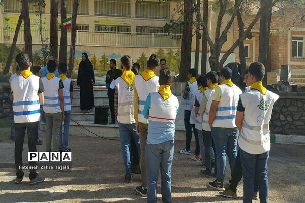 اردوی دانش‌آموزان پسر پیشتاز شهرستان شاهرود- 2