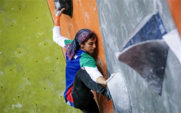 دختر سنگ‌نورد ایرانی المپیکی شد