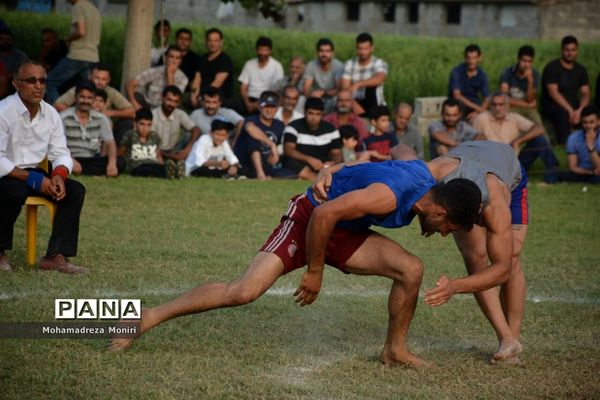 مسابقه کشتی سنتی لوچو در فریدونکنار