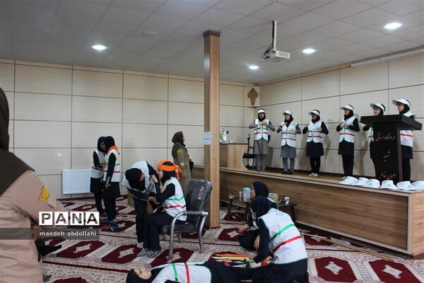 حضور مدیرکل آموزش و پرورش کردستان در پیش اردو ملی