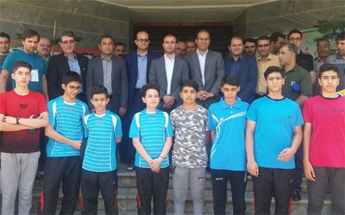 بازدید مدیرکل آموزش و پرورش استان همدان از محل برگزاری مسابقات ورزشی دانش آموزان در رامسر