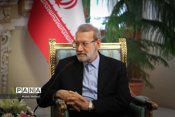 دیدار وزیر امورخارجه عمان با علی لاریجانی