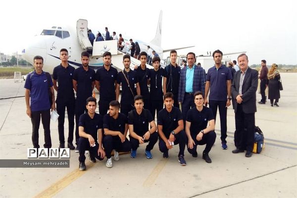 اعزام کاروان ورزشى دانش‌آموزان استان بوشهر به سى و ششمین دوره مسابقات قهرمانى دانش‌آموزان کشور