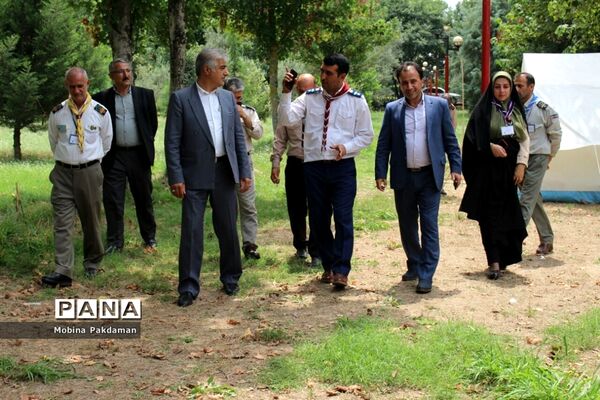 بازدید معاونان و مشاوران مدیرکل آموزش و‌ پرورش از پیش‌ اردوی پیشتازان سازمان دانش‌آموزی مازندران