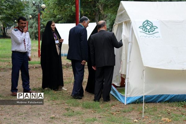 بازدید معاونان و مشاوران مدیرکل آموزش و‌ پرورش از پیش‌ اردوی پیشتازان سازمان دانش‌آموزی مازندران