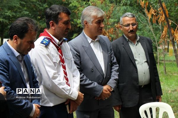 بازدید معاونان و مشاوران مدیرکل آموزش و‌ پرورش از پیش‌ اردوی پیشتازان سازمان دانش‌آموزی مازندران